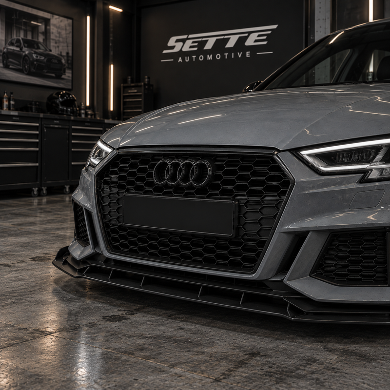 Audi S3 8Y Facelift (2024–Present) Front Splitter - Sette Automotive