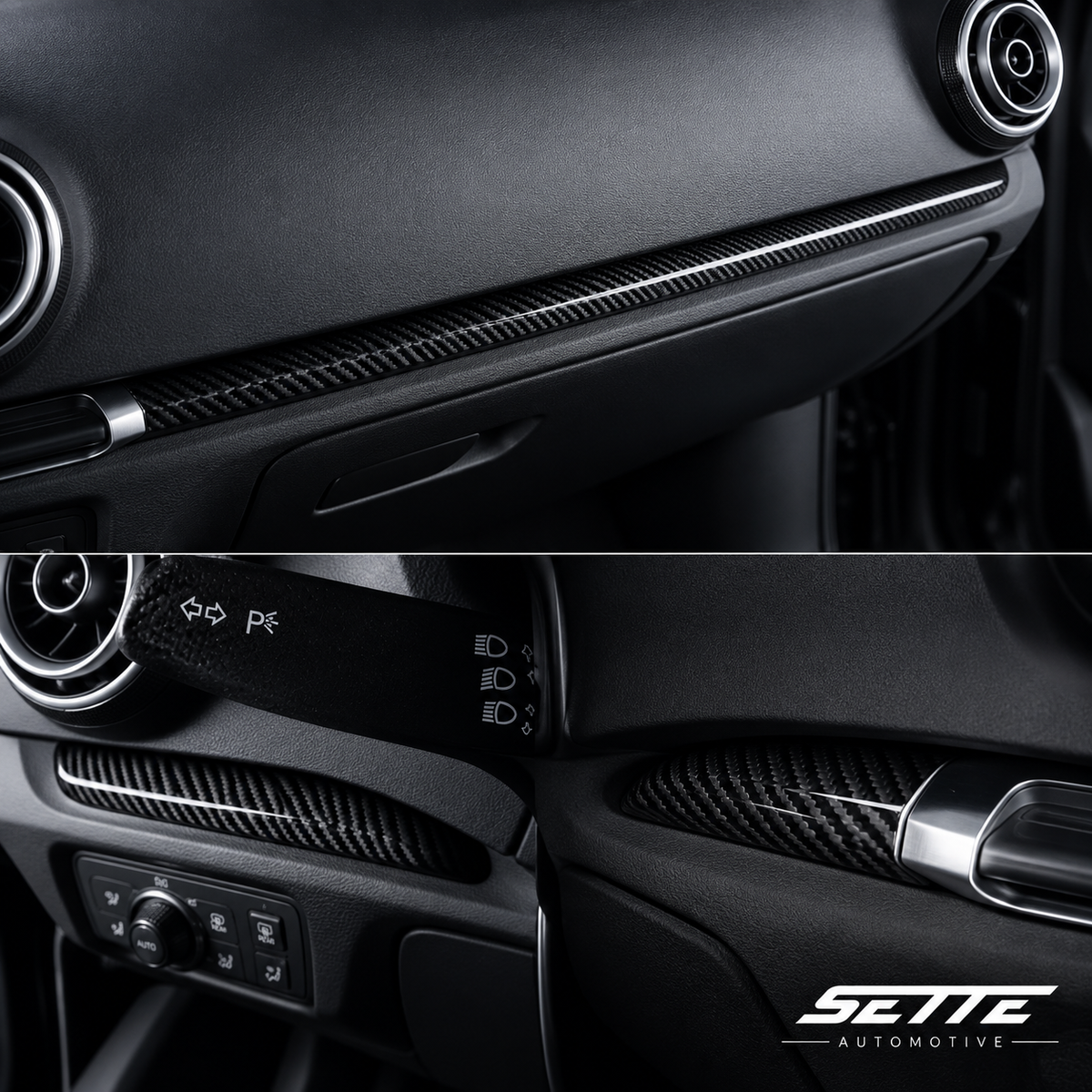 Audi TTS 8J (2008–2014) Carbon Fibre Interior Trim - Sette Automotive