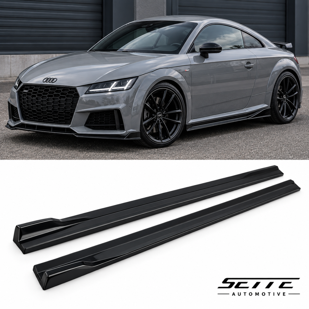 Audi TTS 8S Facelift (2019–2023) Side Skirts - Sette Automotive