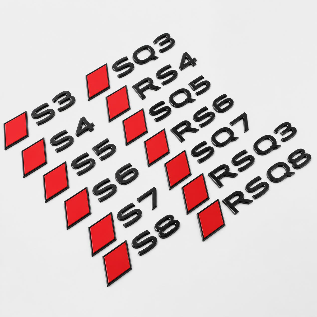 Black Badges Black Badges Audi TT RS (2009-23) - Pre-2013