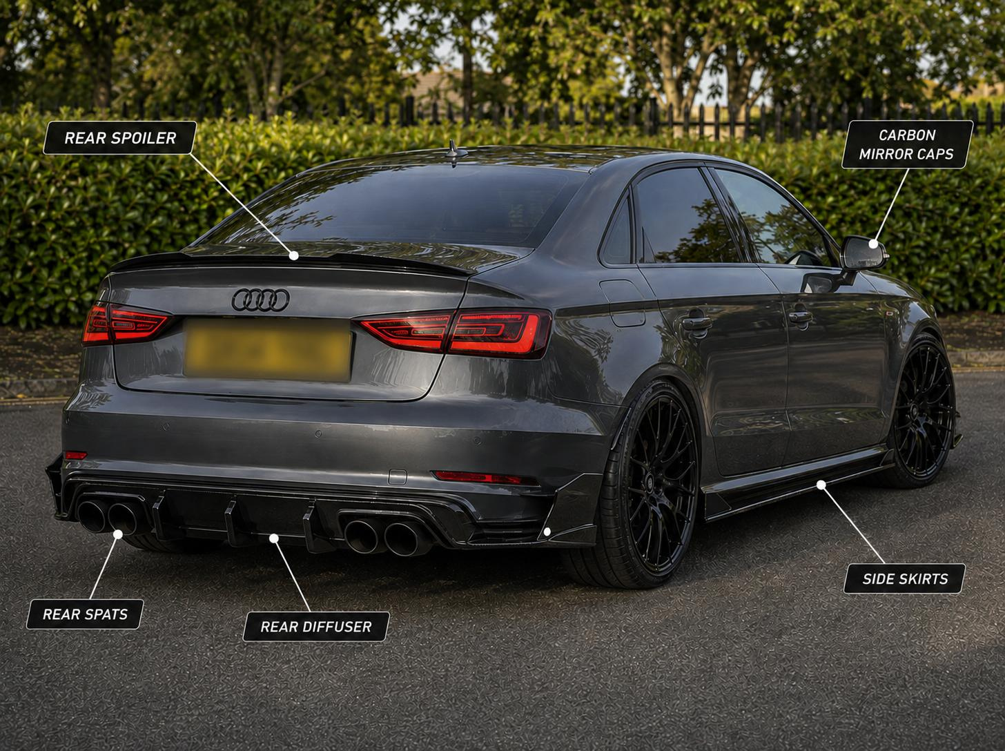 Sette A4/S4 -R Exterior Bodykit (Fits A4/S4)