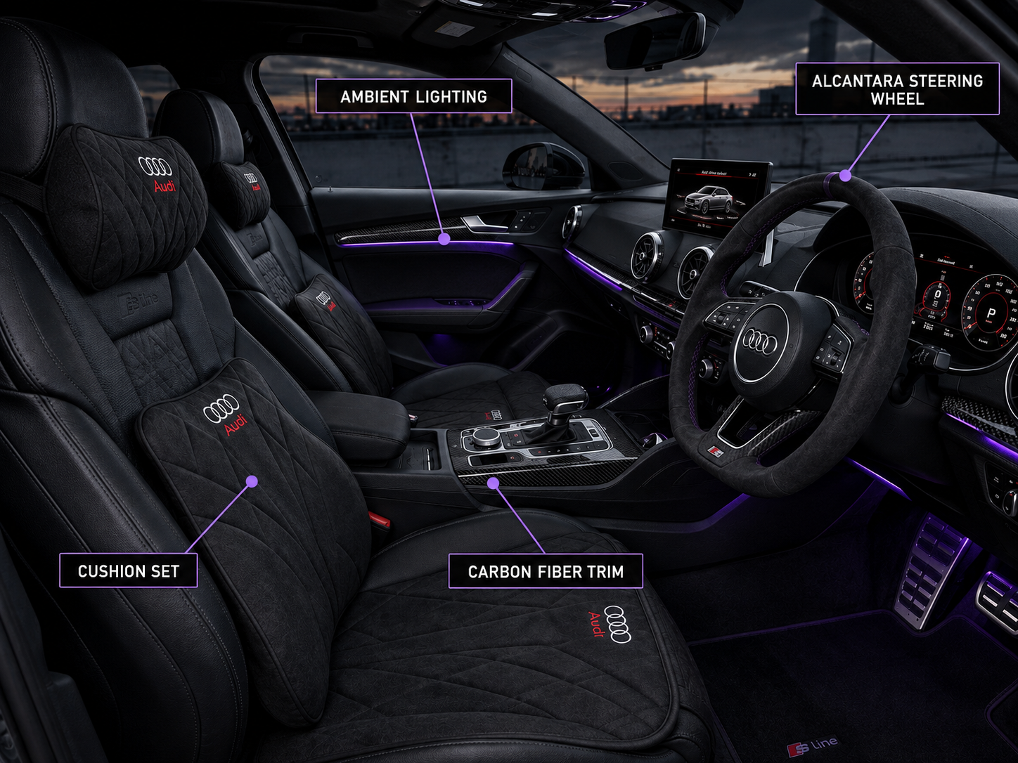 Sette A4/S4 -R Interior Kit (Fits A4/S4)