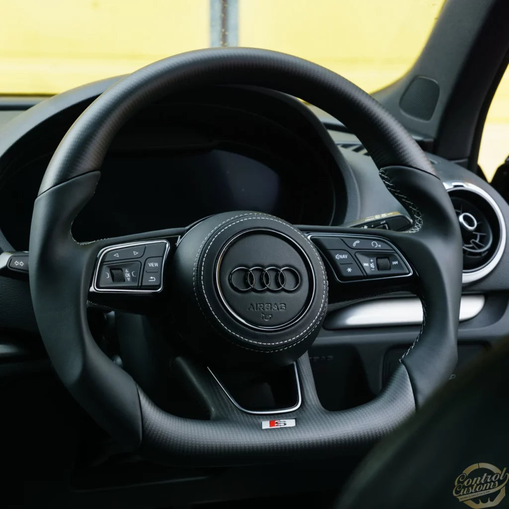 Flat-bottom Steering Wheel Flat-bottom Steering Wheel Audi A3/S3 (2008-Present) - Pre-2013