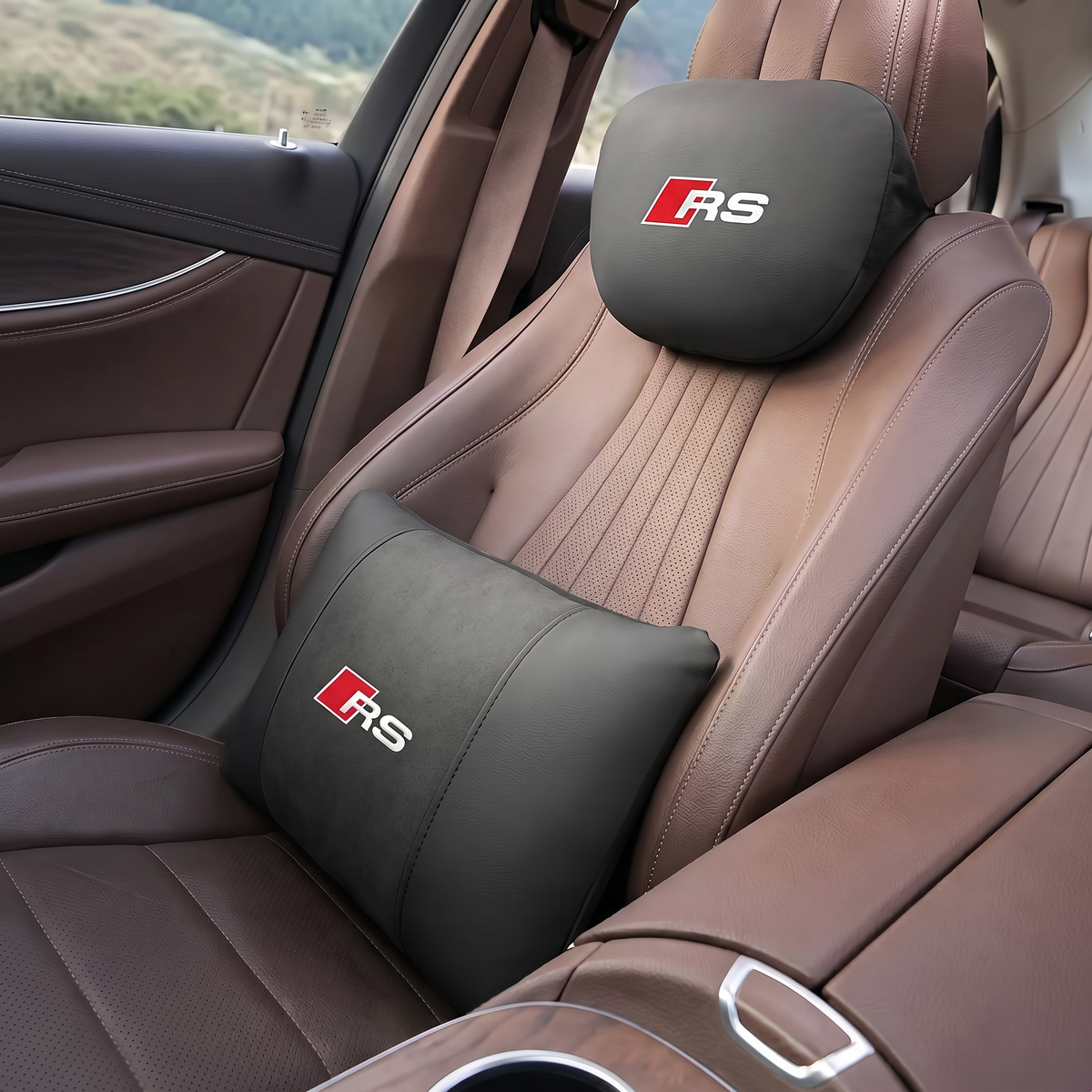 Audi Headrest Cushion Set (2 Pieces)
