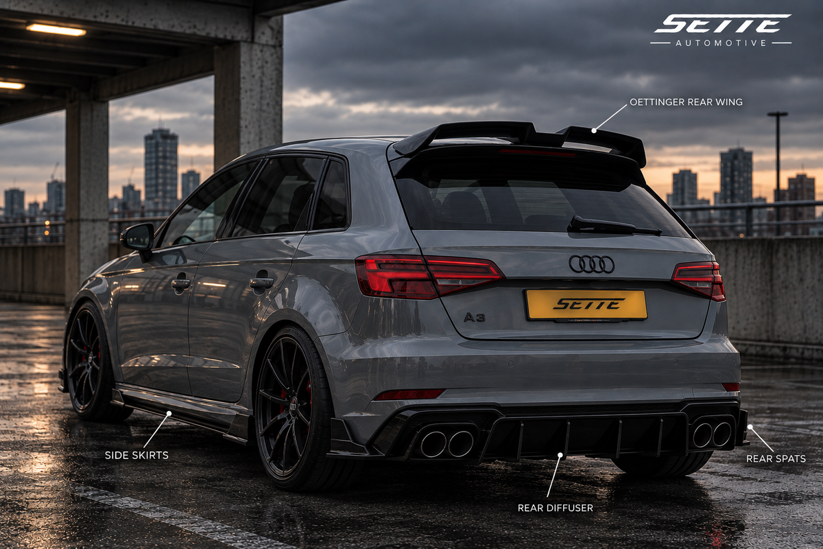 Sette Audi A3 S-Line 8V Facelift (2017–2020) Klubsport Bodykit