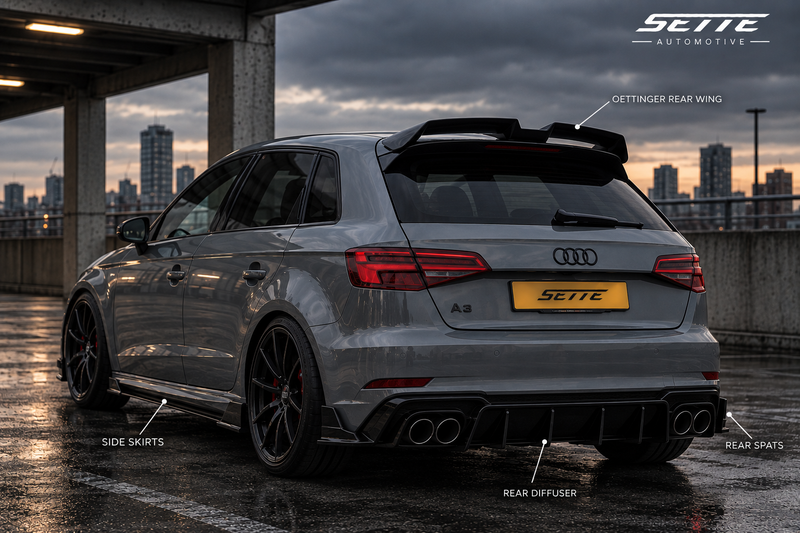 Sette Audi A3 S-Line 8V Facelift (2017–2020) Klubsport Bodykit