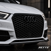Audi A3 8V Facelift (2017–2020) Honeycomb Grille - Sette Automotive