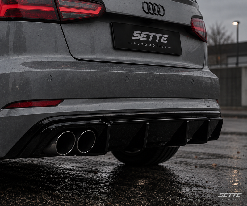 Audi A3 8Y Facelift (2024–Present) Rear Diffuser - A3 rear diffuser
