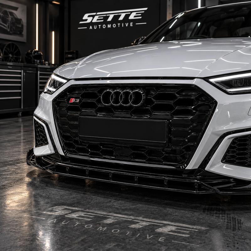 Audi S3 8Y Facelift (2024–Present) Front Splitter - Sette Automotive