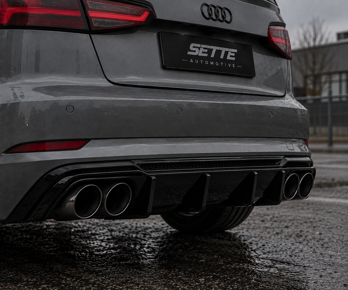Audi S3 8Y Facelift (2024–Present) Rear Diffuser - rear diffuser option