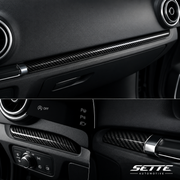 Audi TTS 8S Facelift (2019–2023) Carbon Fibre Interior Trim - Sette Automotive