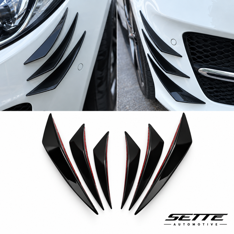 Audi TTS 8S Facelift (2019–2023) Front Canards - Sette Automotive